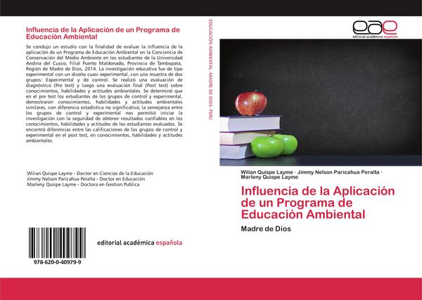 Produktbild: Influencia de la Aplicaci&oacute;n de un Programa de Educaci&oacute;n Ambiental