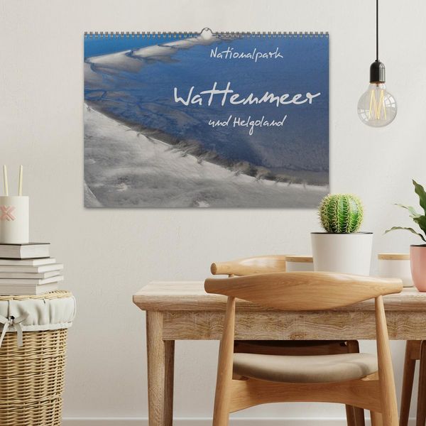 Produktbild: Naturpark Wattenmeer und Helgoland (Wandkalender 2026 DIN A3 quer), CALVENDO Monatskalender