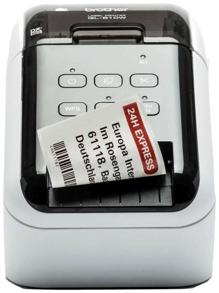 Produktbild: Brother QL-810Wc Etikettendrucker Thermodirekt 300 x 300 dpi Etikettenbreite (max.): 62 mm WLAN