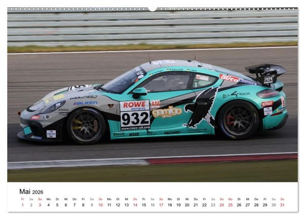 Produktbild: VLN Langstrecken Meisterschaft (Wandkalender 2026 DIN A2 quer), CALVENDO Monatskalender