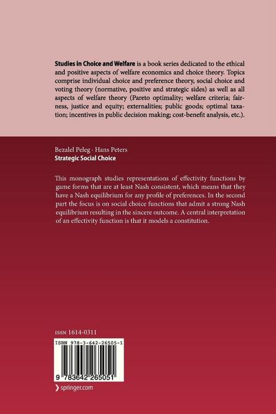 Produktbild: Strategic Social Choice