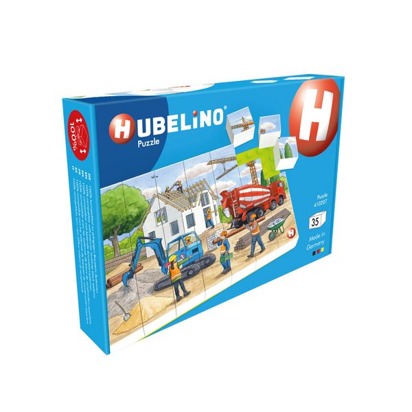 Produktbild: HUBELiNO Puzzle Auf der Baustelle 35 Teile