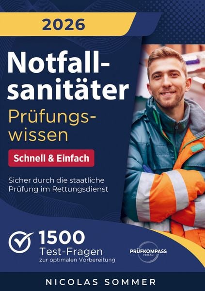 Produktbild: Notfallsanit&auml;ter Pr&uuml;fungswissen - Schnell & Einfach