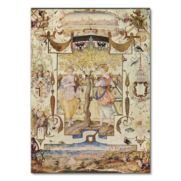 Produktbild: Lais Puzzle Georg Hoefnagel - Garten mit zwei Nymphen 1000 Teile