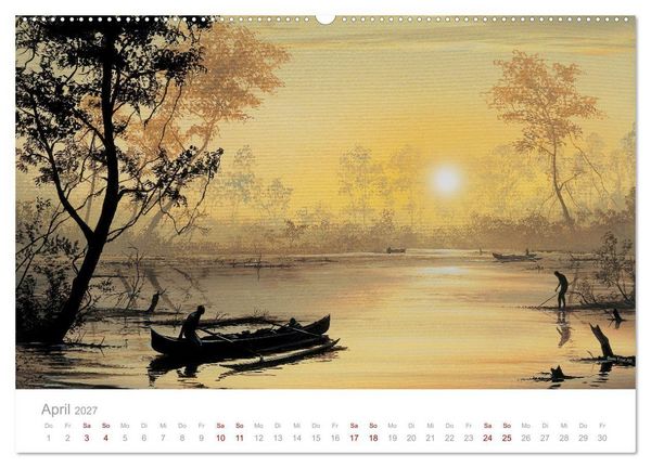 Produktbild: Paradise, Ausblicke und Tr&auml;umereien (hochwertiger Premium Wandkalender 2027 DIN A2 quer), Kunstdruck in Hochglanz