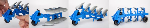 Produktbild: JAMARA 423254 Volldrehpflug 1:24S