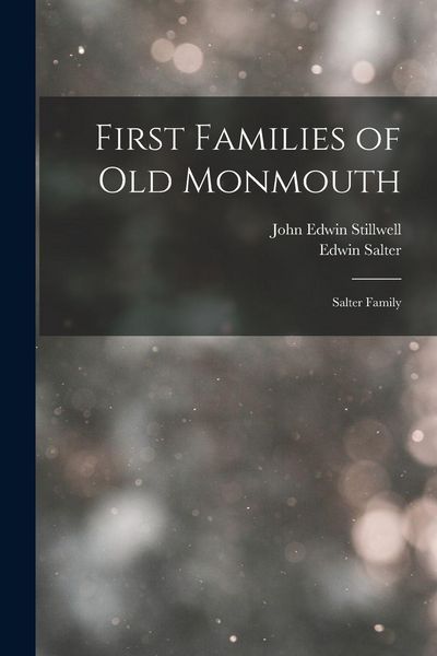 Produktbild: First Families of Old Monmouth
