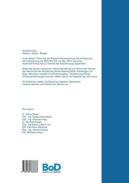Produktbild: Nutzfahrzeuge Gestern - Heute - Morgen