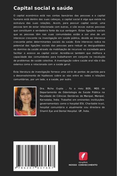 Produktbild: Capital social e sa&uacute;de
