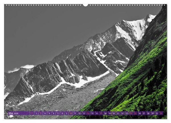 Produktbild: TIROL &ndash; Die Zillertalrunde (Wandkalender 2026 DIN A2 quer), CALVENDO Monatskalender