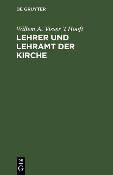 Produktbild: Lehrer und Lehramt der Kirche