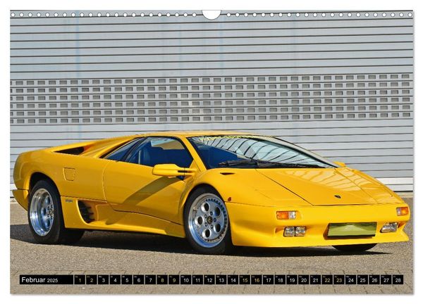 Produktbild: Der Teufel tr&auml;gt Gelb - Lamborghini Diablo (Wandkalender 2025 DIN A3 quer), CALVENDO Monatskalender