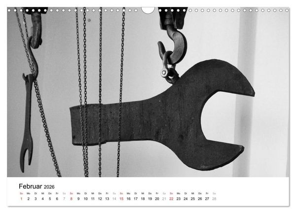 Produktbild: Helden der Arbeit - Alte Arbeitsmittel des Ruhrgebiets (Wandkalender 2026 DIN A3 quer), CALVENDO Monatskalender