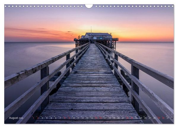 Produktbild: Wundersch&ouml;nes Eiderstedt (Wandkalender 2026 DIN A3 quer), CALVENDO Monatskalender