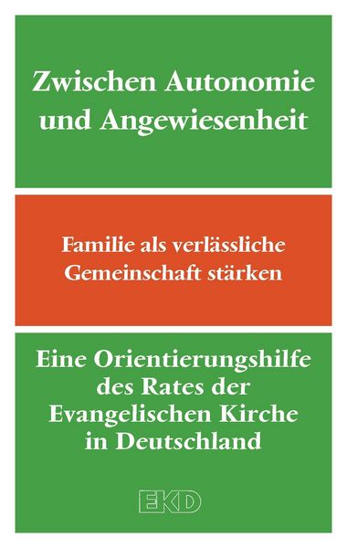 Produktbild: Zwischen Autonomie und Angewiesenheit