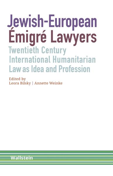 Produktbild: Jewish-European &Eacute;migr&eacute; Lawyers