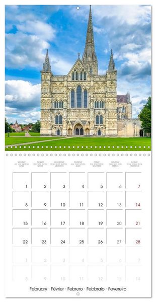 Produktbild: South England - Impressions from south western counties (Wall Calendar 2027 12 &times; 12 Inch) CALVENDO 12 Month Wall Calendar
