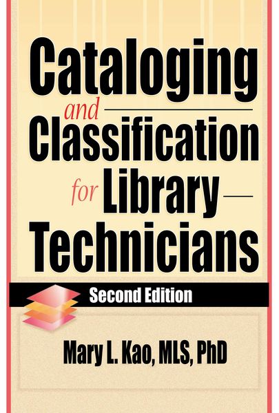 Produktbild: Cataloging and Classification for Library Technicians, Second Edition