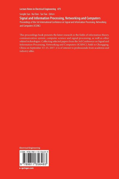 Produktbild: Signal and Information Processing, Networking and Computers