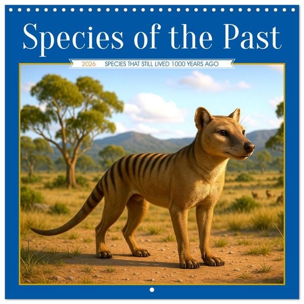 Produktbild: Species of the Past (Wall Calendar 2026 12 &times; 12 Inch) CALVENDO 12 Month Wall Calendar