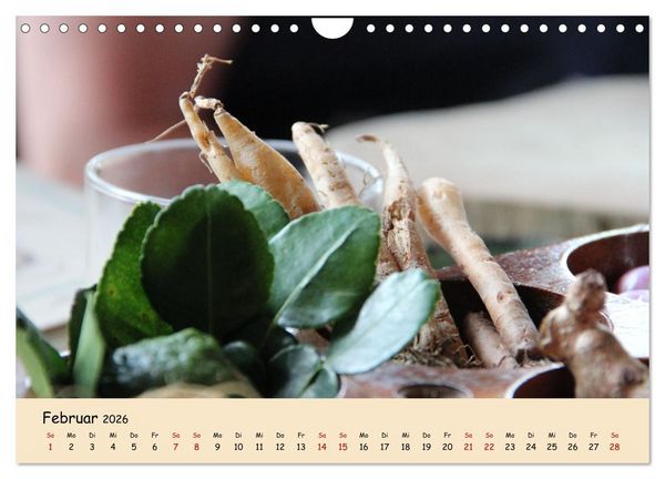 Produktbild: thail&auml;ndische K&uuml;che (Wandkalender 2026 DIN A4 quer), CALVENDO Monatskalender