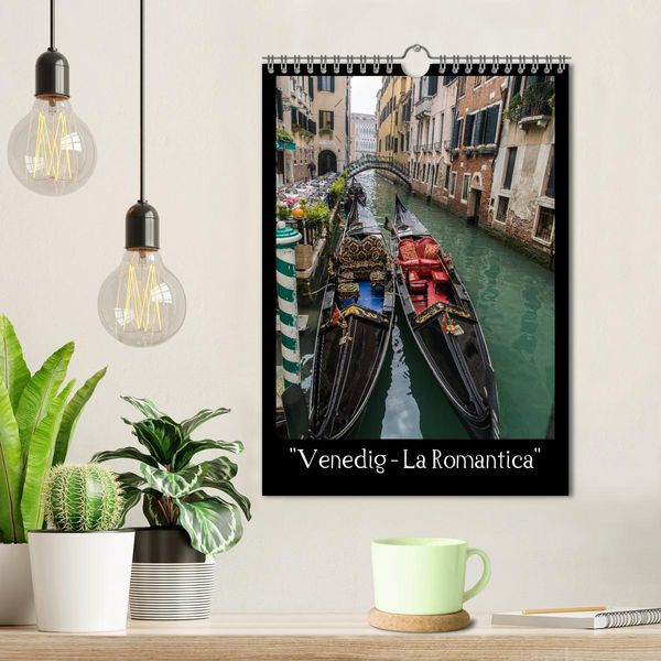 Produktbild: Venedig &ndash; La Romantica (Wandkalender 2026 DIN A4 hoch), CALVENDO Monatskalender