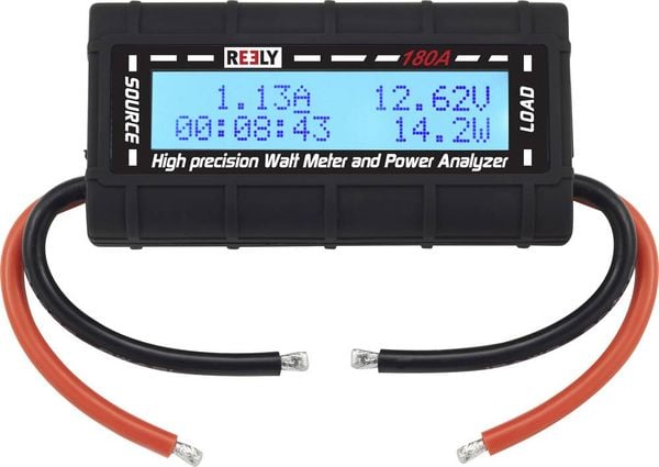 Reely 180A Wattmeter und Poweranalyzer Stecksystem: Offene Kabelenden