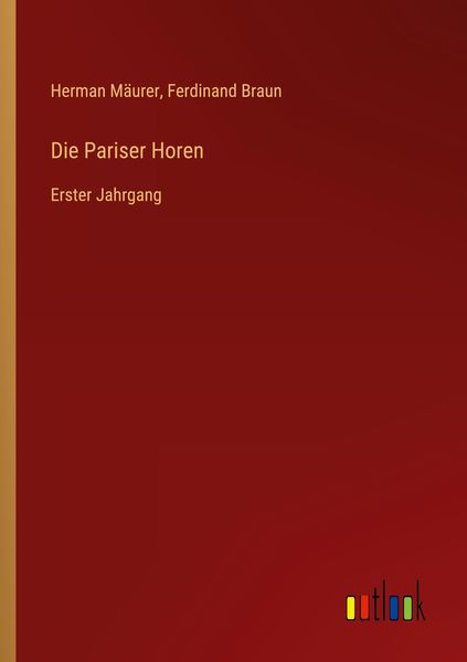 Produktbild: Die Pariser Horen