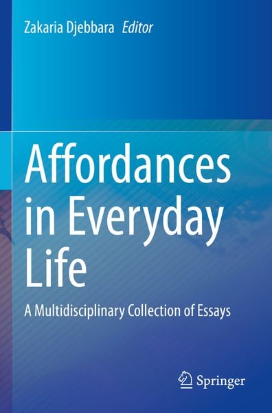 Produktbild: Affordances in Everyday Life