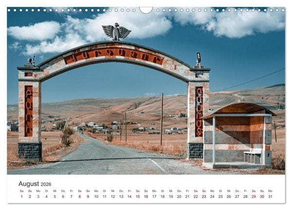 Produktbild: Armenien - Wo die Geschichte ihre Stimme erhebt (Wandkalender 2026 DIN A3 quer), CALVENDO Monatskalender