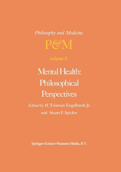 Produktbild: Mental Health: Philosophical Perspectives
