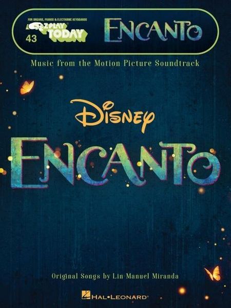 Produktbild: Encanto - Music from the Motion Picture Soundtrack: E-Z Play Today #43 Songbook Featuring Easy-To-Read Notation and Lyrics