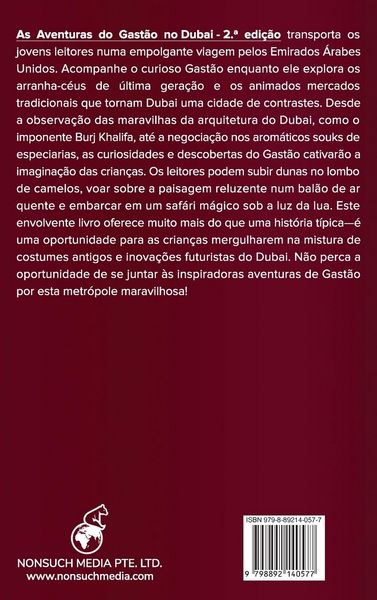 Produktbild: As Aventuras do Gast&atilde;o no Dubai 2.&ordf; Edi&ccedil;&atilde;o