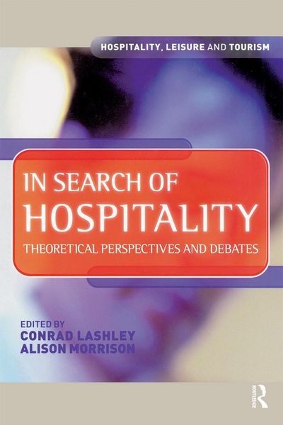 Produktbild: In Search of Hospitality