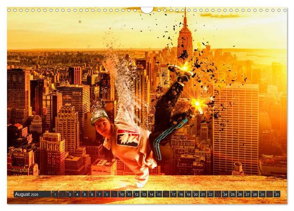 Produktbild: Break Dance (Wandkalender 2026 DIN A3 quer), CALVENDO Monatskalender