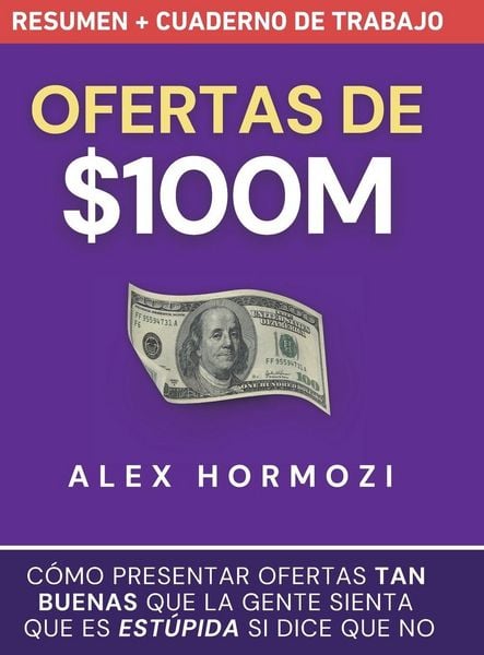 Produktbild: Ofertas de $100M Resumen y Cuaderno de trabajo