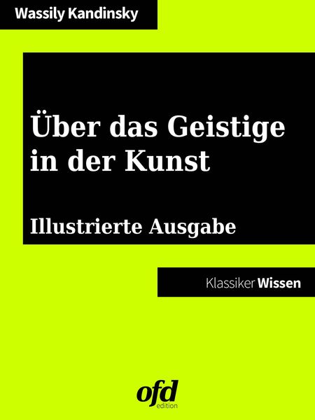 Produktbild: &Uuml;ber das Geistige in der Kunst