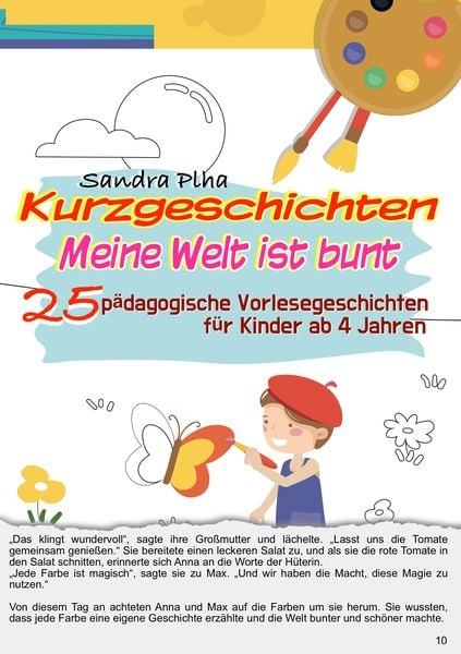 KitaFix-Kurzgeschichten Meine Welt ist bunt, Taschenbuch von Sandra Plha, Tredition, 9783384282729
