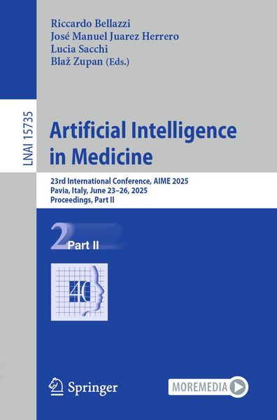 Produktbild: Artificial Intelligence in Medicine