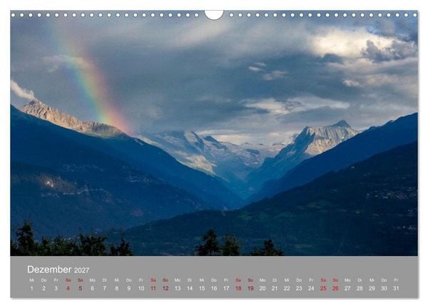Produktbild: TMB - Mont Blanc (Wandkalender 2027 DIN A3 quer), CALVENDO Monatskalender