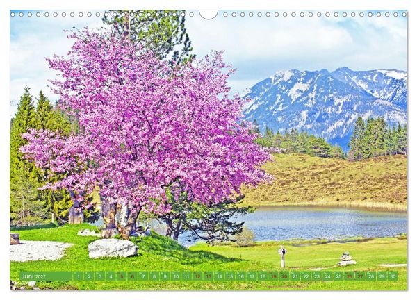 Produktbild: MITTENWALD Eine Perle im Oberen Isartal (Wandkalender 2027 DIN A3 quer), CALVENDO Monatskalender