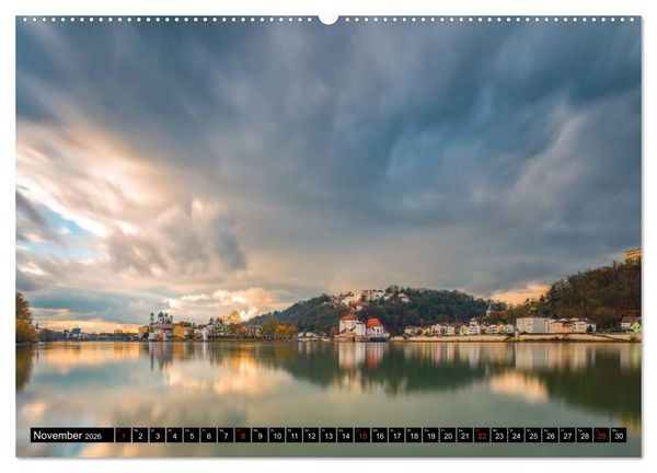 Produktbild: Passau, das Venedig Bayerns (Wandkalender 2026 DIN A2 quer), CALVENDO Monatskalender