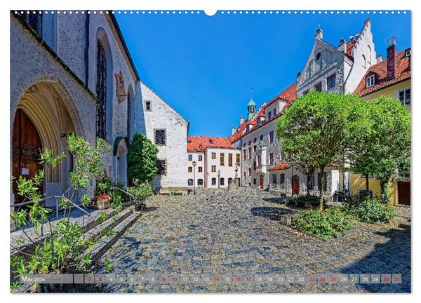 Produktbild: Freising - 1300 Jahre Korbinian (hochwertiger Premium Wandkalender 2026 DIN A2 quer), Kunstdruck in Hochglanz