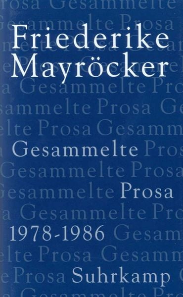 Produktbild: Gesammelte Prosa