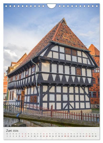 Produktbild: Quedlinburg - Welterbestadt und Tor zum Harz (Wandkalender 2026 DIN A4 hoch), CALVENDO Monatskalender
