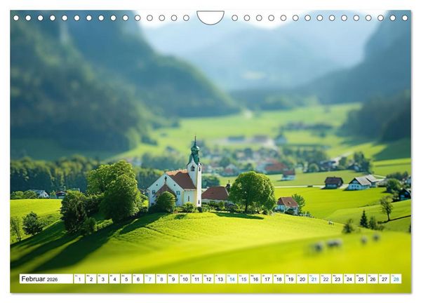 Produktbild: Die Welt in Klein (Wandkalender 2026 DIN A4 quer), CALVENDO Monatskalender