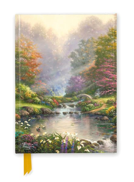 Premium Notizbuch DIN A5: Thomas Kinkade Studios, Reflexionen des Glaubens, von Flame Tree Publishing, Browntrout, 978-1-80417-694-8