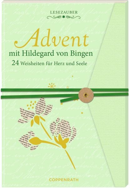 Produktbild: Brief-Adventskalenderbuch &ndash; Advent mit Hildegard von Bingen