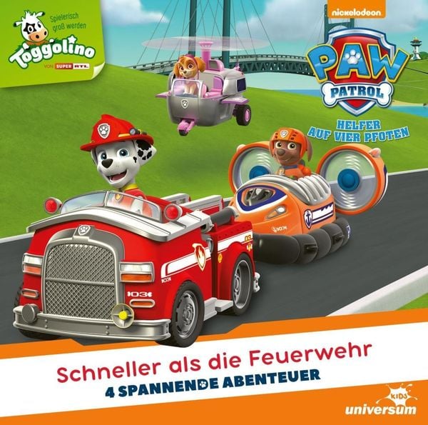 Paw Patrol CD 4. Schneller als die Feuerwehr.