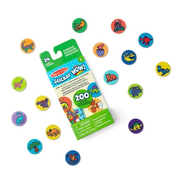Produktbild: MAC Sticker Wow Nachf&uuml;llset Dinosaurier